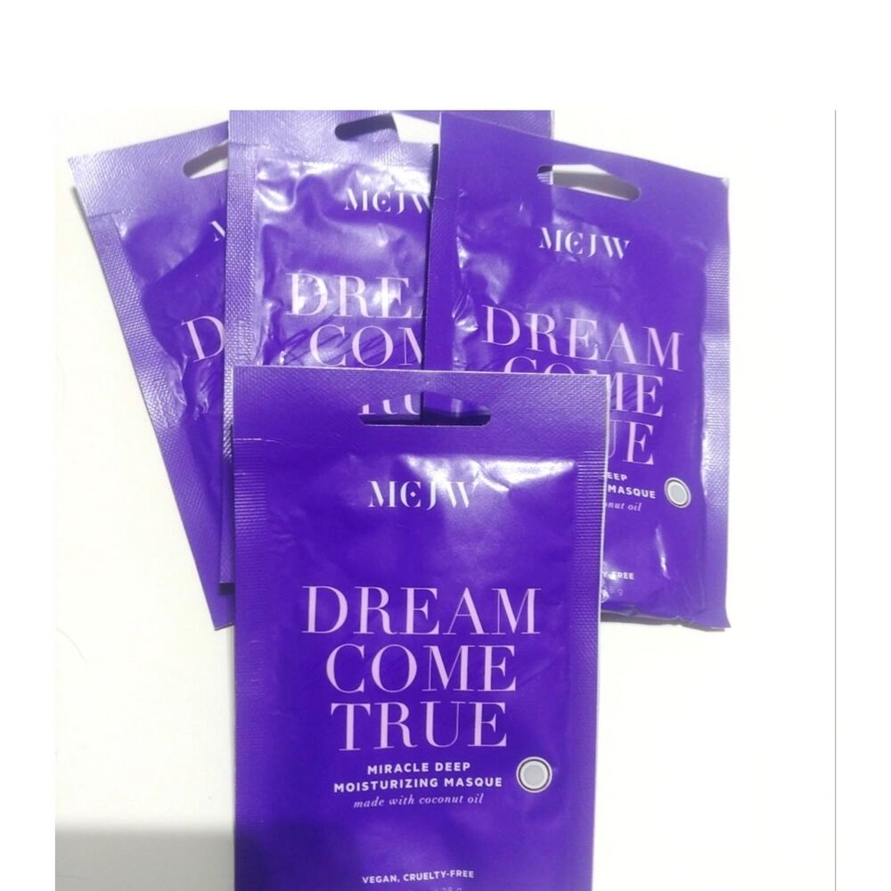 MCJW Dream Come True Miracle Deep Moisturizing Hair Masque Clean Beauty Vegan